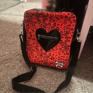 iGirl ILY red leopard bag